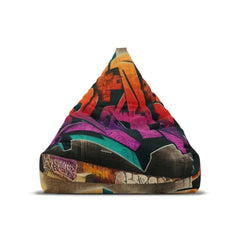 Street Art Graffiti Bean Bag Chair by Jesse Dynamis 38’’ ×