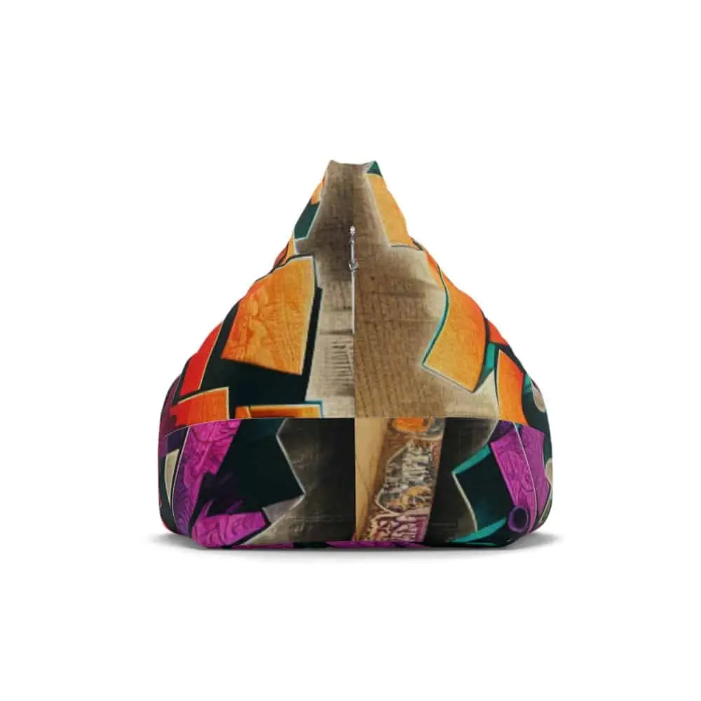 Street Art Graffiti Bean Bag Chair by Jesse Dynamis