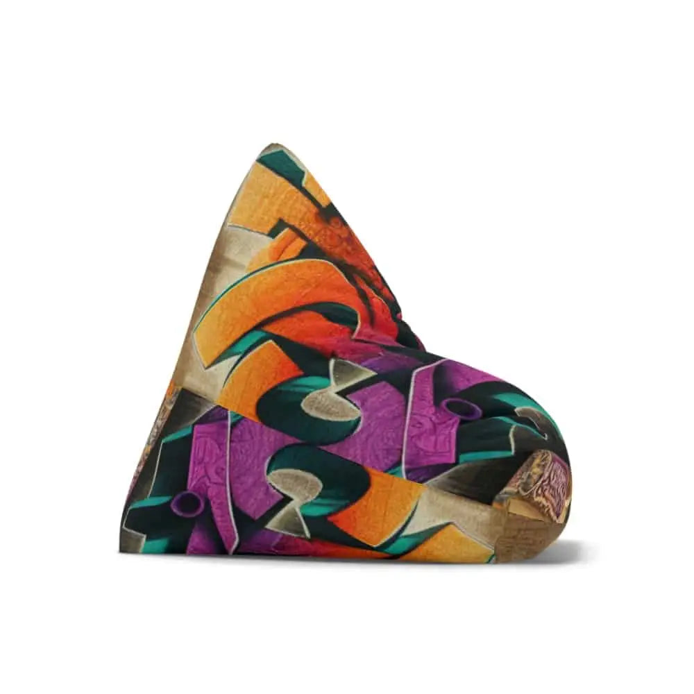 Street Art Graffiti Bean Bag Chair by Jesse Dynamis