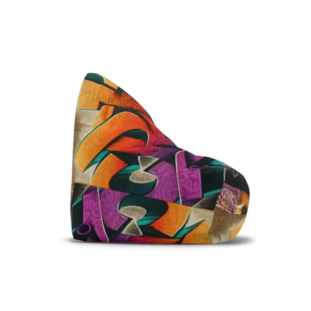 Street Art Graffiti Bean Bag Chair by Jesse Dynamis