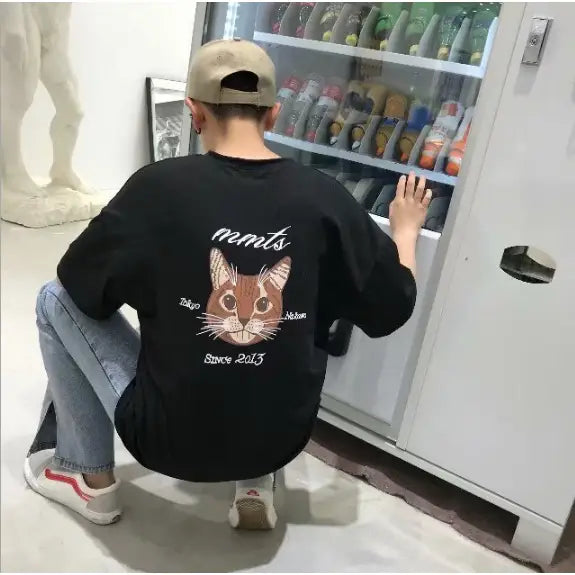 Street Style T Shirt Collection Santa Monica Design Cat