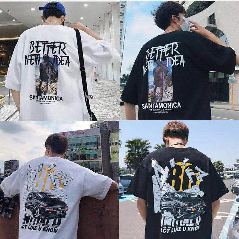 Street Style T Shirt Collection Santa Monica Design