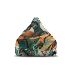 Stunning Area Rug Featuring Intricate Yokai Art 27’’ × 30’’