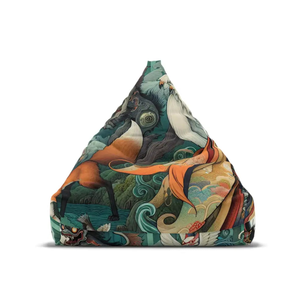 Stunning Area Rug Featuring Intricate Yokai Art 38’’ × 42’’