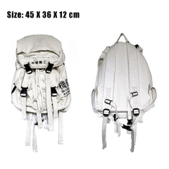 Stylish Design Backpack for School Travel and Sports White