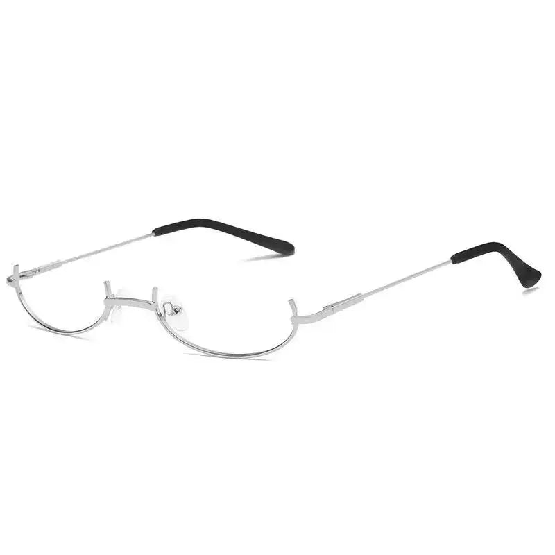 Stylish Metal Eyewear Frames - Silver - Accesories