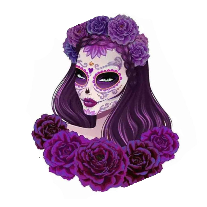 Sugar Skull Day of The Dead Sticker