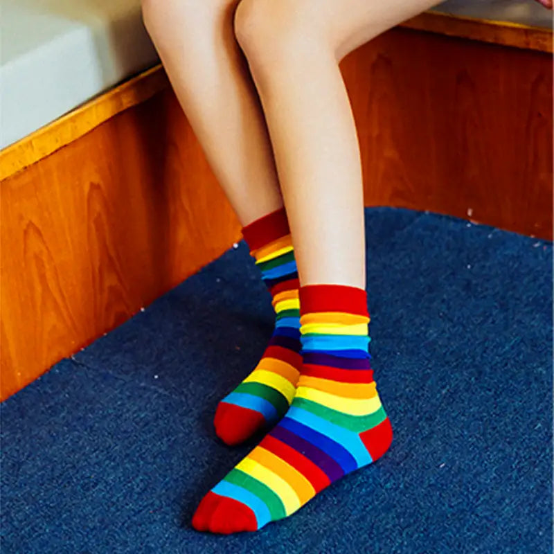 Sweet Candy Color Socks