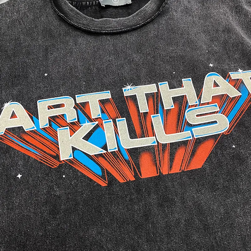 T-Shirt Art That Kills Inverted Seam Style