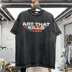 T-Shirt Art That Kills Inverted Seam Style Black / M