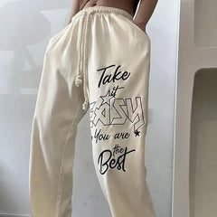 Take it Easy You are the Best Baggy Pants