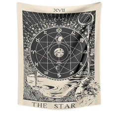 Tarot Card Astrology Tapestry Wall