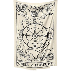 Tarot Card Astrology Tapestry Wall