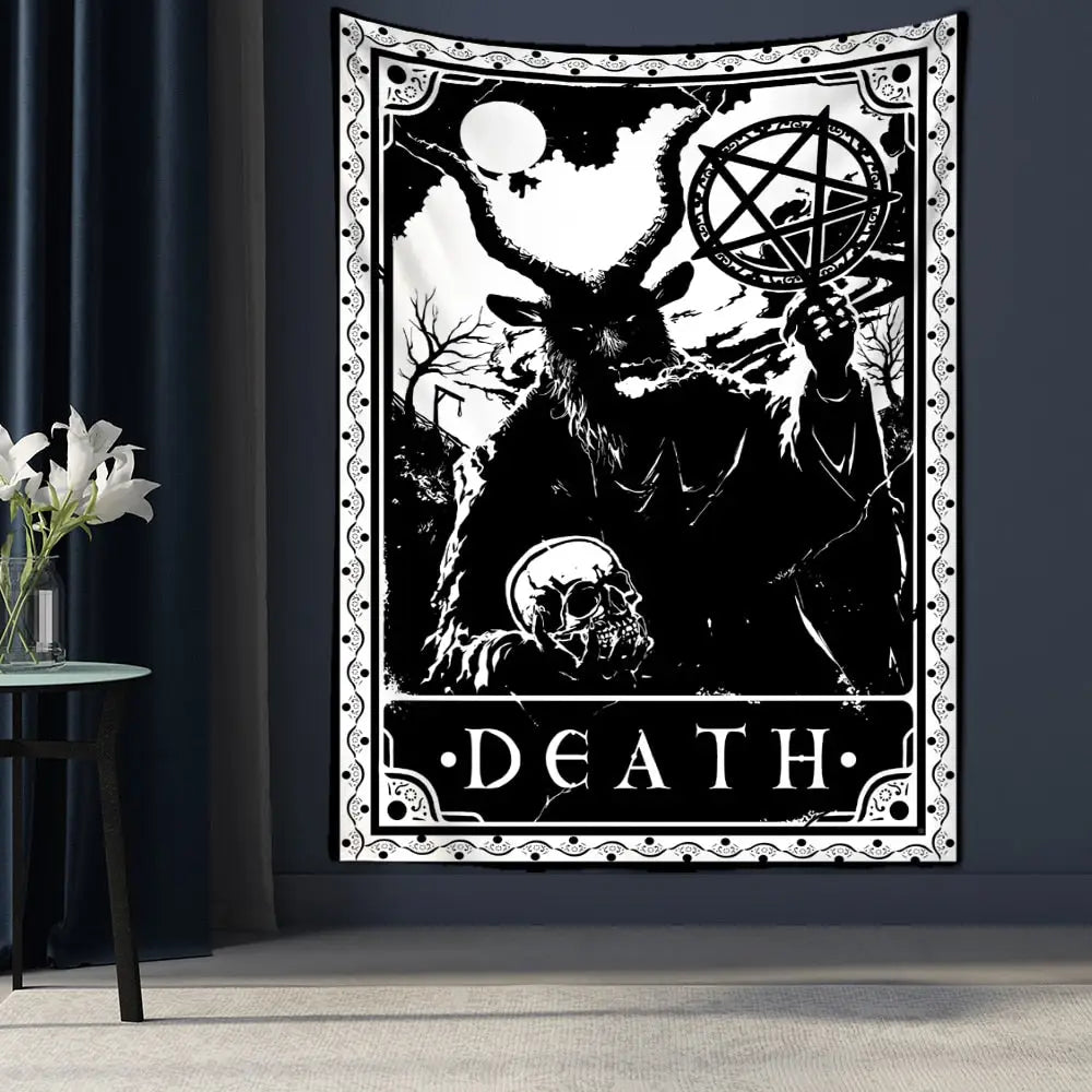 Tarot Card Hanging Astrology Tapestry Wall