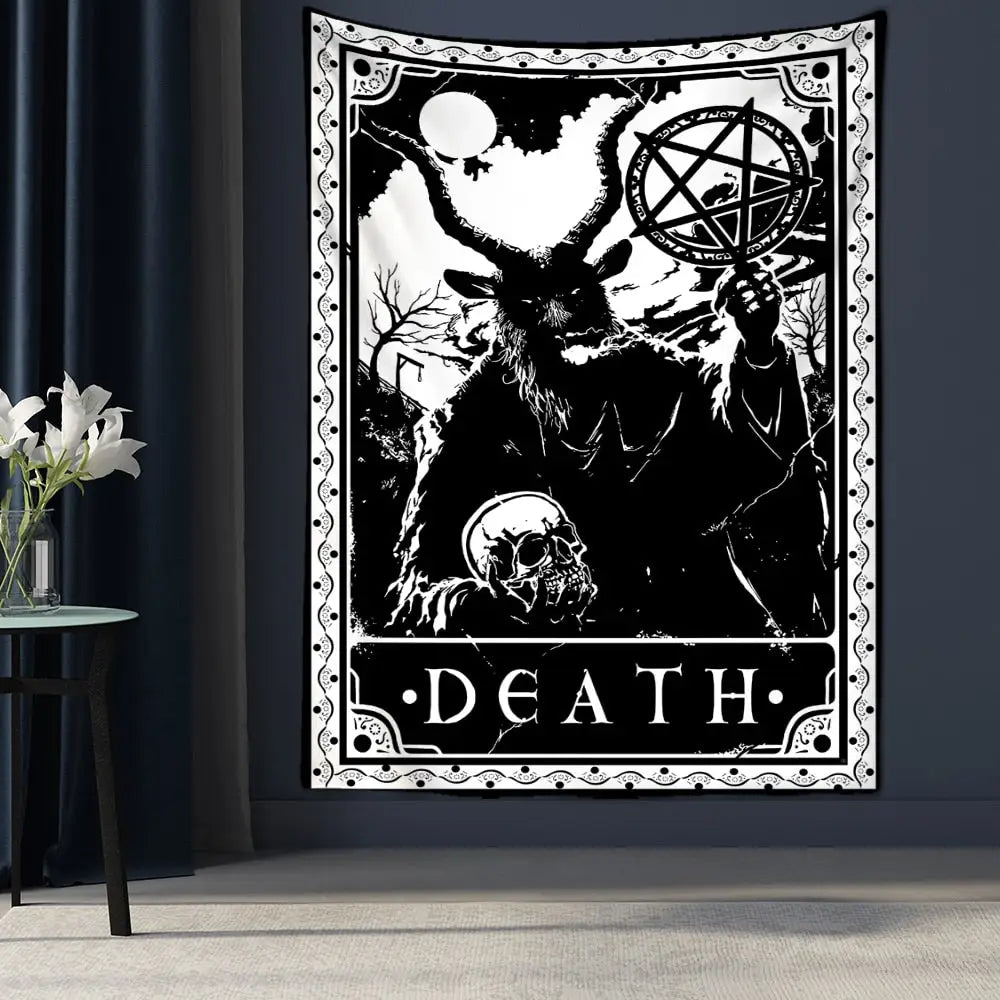 Tarot Card Hanging Astrology Tapestry Wall