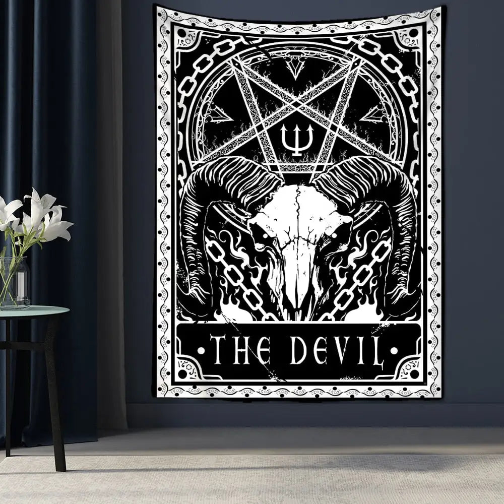 Tarot Card Hanging Astrology Tapestry Wall