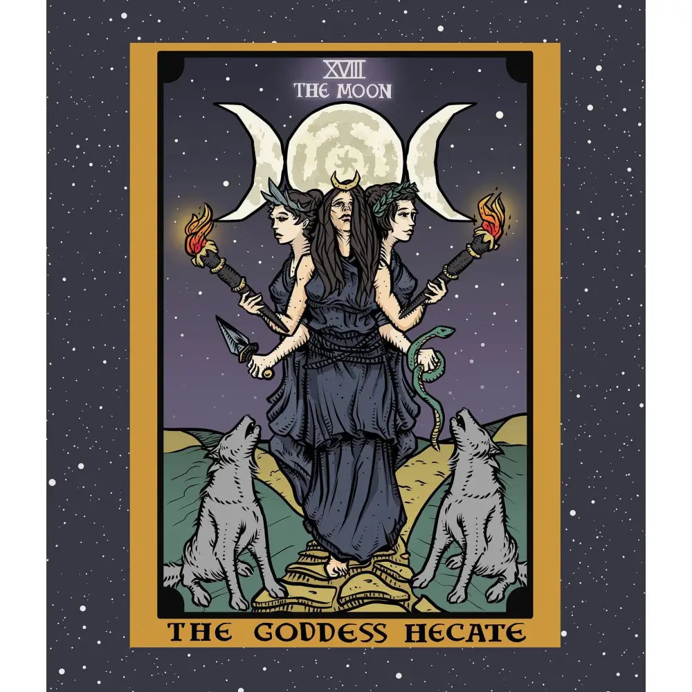 Tarot Cards and Goddess Tapestry