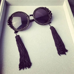 Tassel round Sunglasses