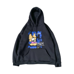 Teddy Bear Hoodie Unisex Kawaii Pullover