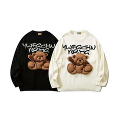 Teddy Bear Long Sleeve Sweater