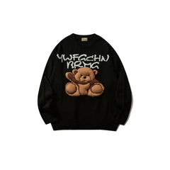 Teddy Bear Long Sleeve Sweater