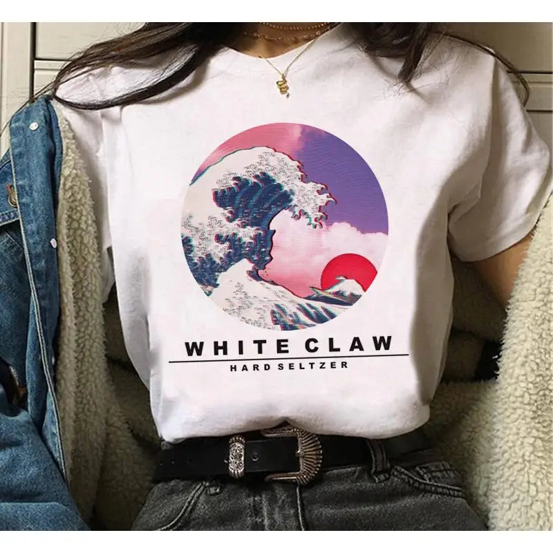 The Big Wave Style Vaporwave T-Shirt