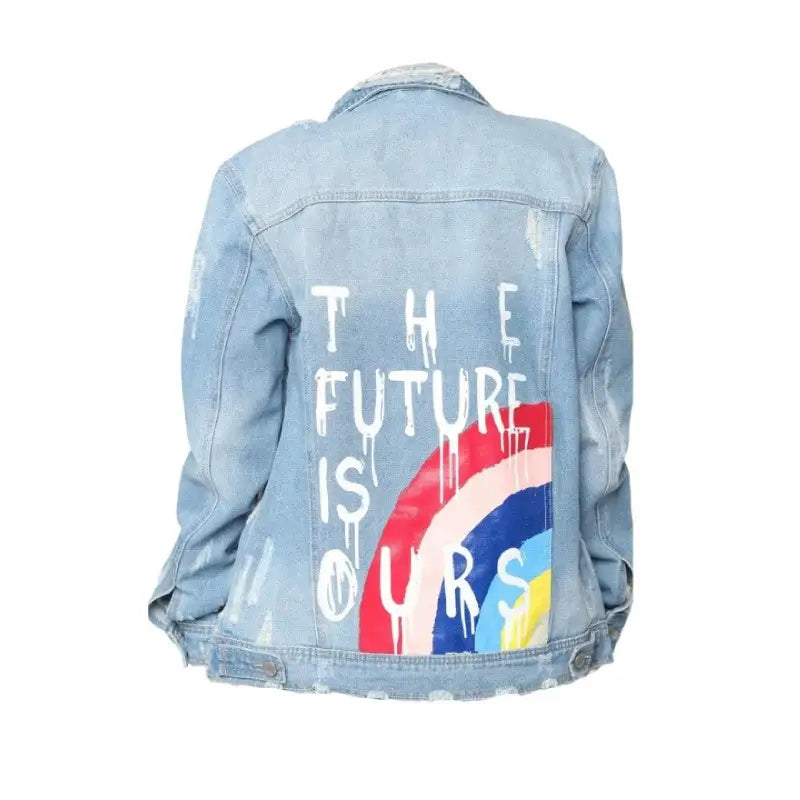 The Future Is Ours Denim Jacket