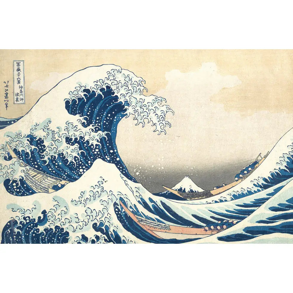 The Great Wave Kanagawa Tapestry Wall
