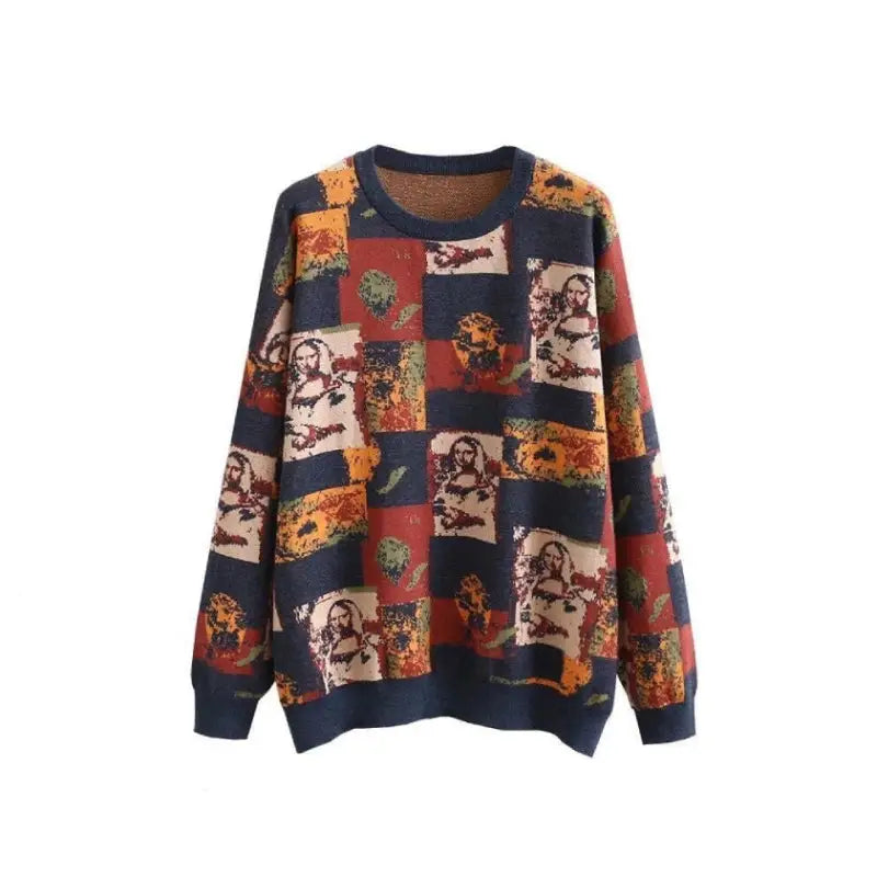 The Mona Lisa Knitted Oversize Sweater