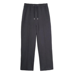 Thread Tapered Drape Sports Trousers - Cement Ash / M