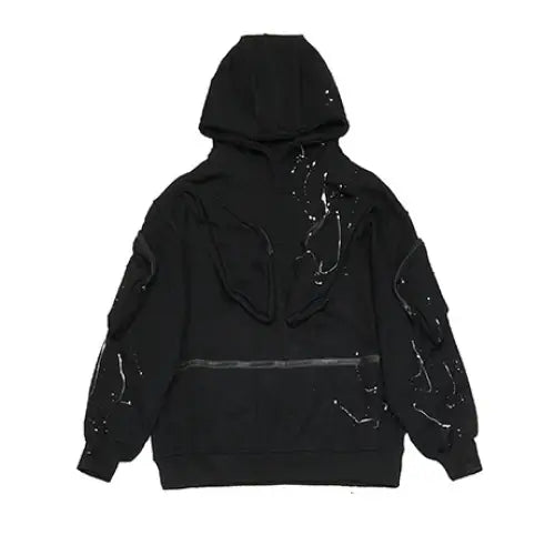 Three-Dimensional Hooded Sweatshirt