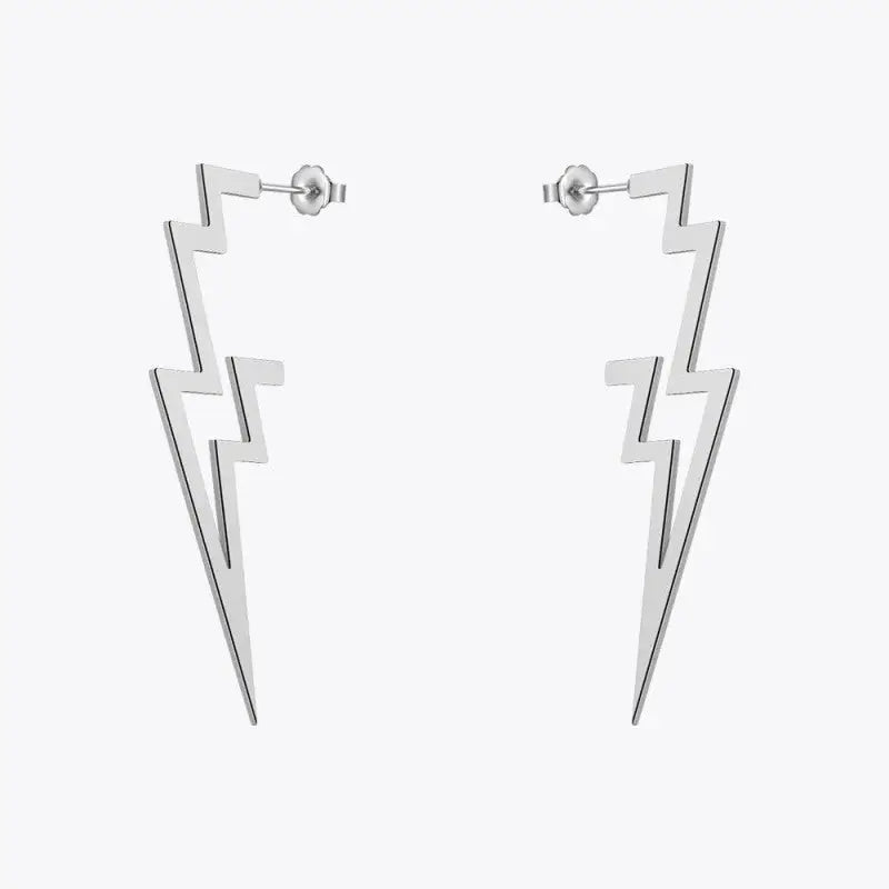 Thunder Star Stainless Steel Earring