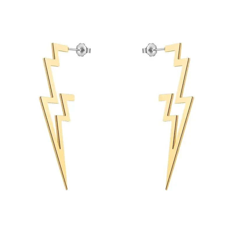 Thunder Star Stainless Steel Earring