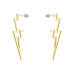 Thunder Star Stainless Steel Earring