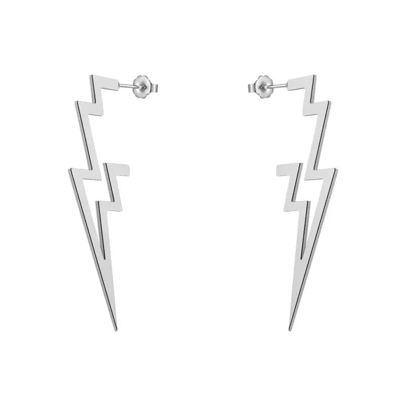 Thunder Star Stainless Steel Earring