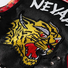 Tiger Rock Motorcycle PU Vegan Leather Jacket