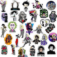 Tim Burton Classic Movie Stickers 50PCS Waterproof Stickers