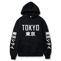 Tokyo Kanji Print Hoodie