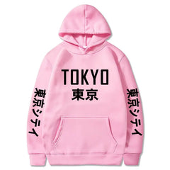 Tokyo Kanji Print Hoodie