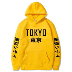 Tokyo Kanji Print Hoodie