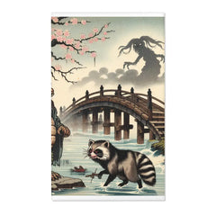 Traditional Japanese Horror Designed Area Rug 36’’ × 60’’