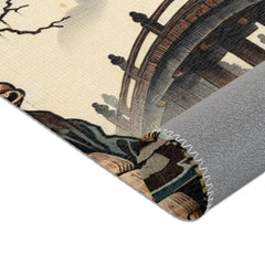 Traditional Japanese Horror Designed Area Rug