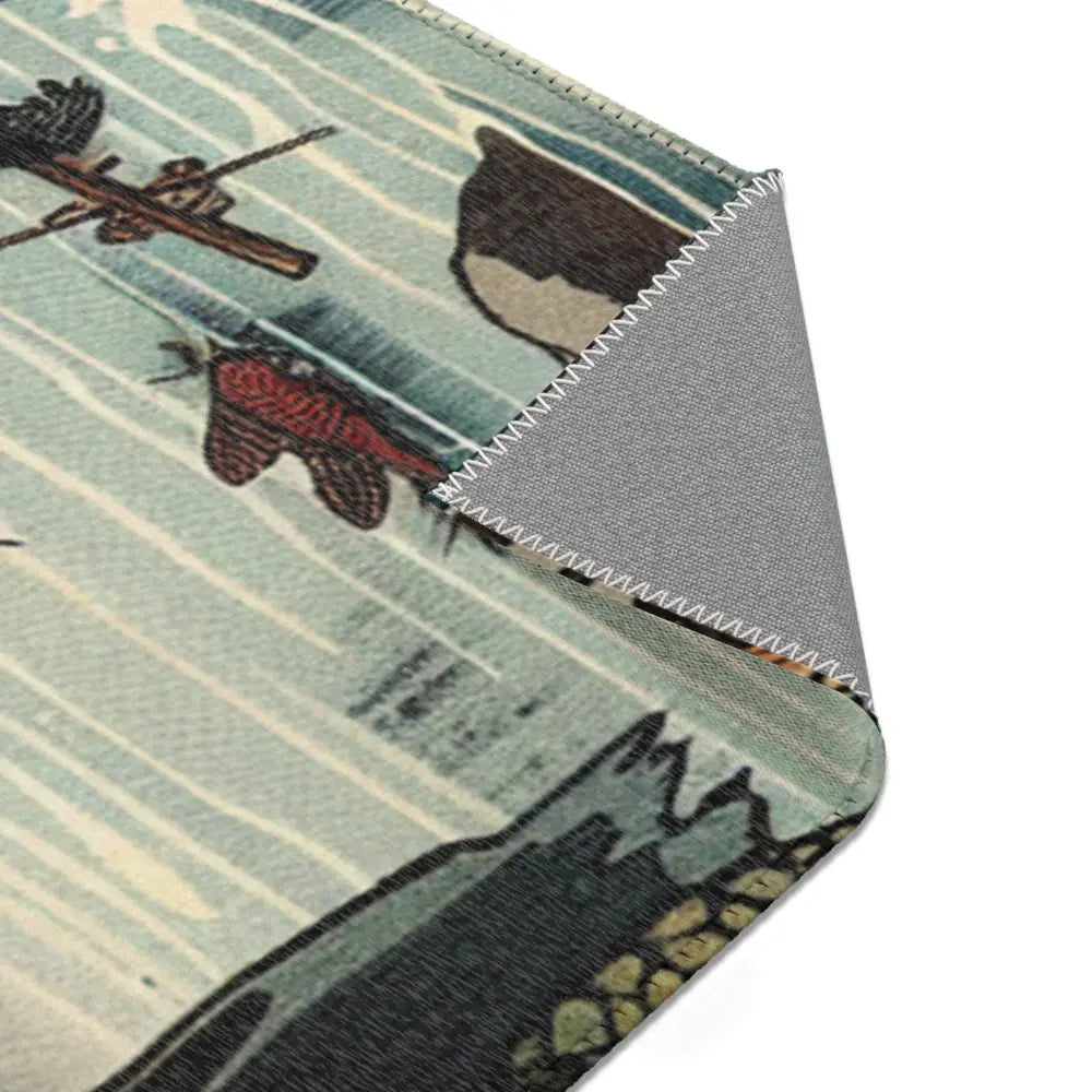 Traditional Japanese Horror Designed Area Rug