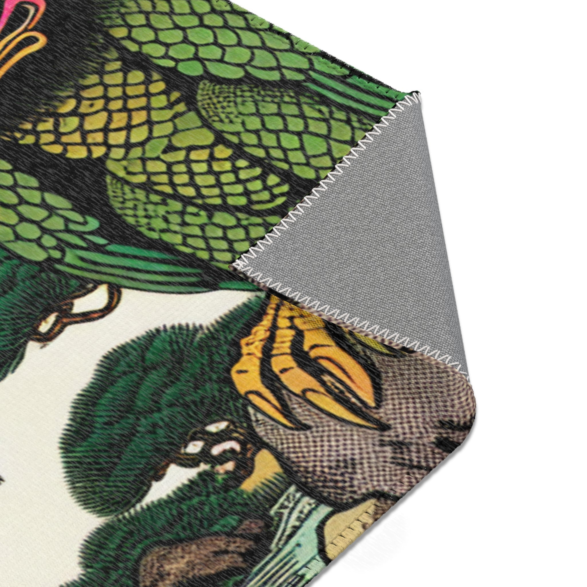 Traditional Japanese Ukiyo-e Captivating Area Rug