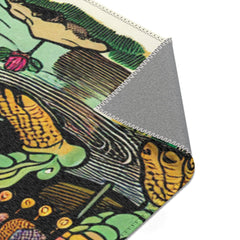 Traditional Japanese Ukiyo-e Captivating Area Rug