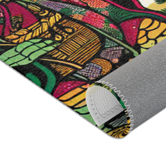 Traditional Japanese Ukiyo-e Captivating Area Rug