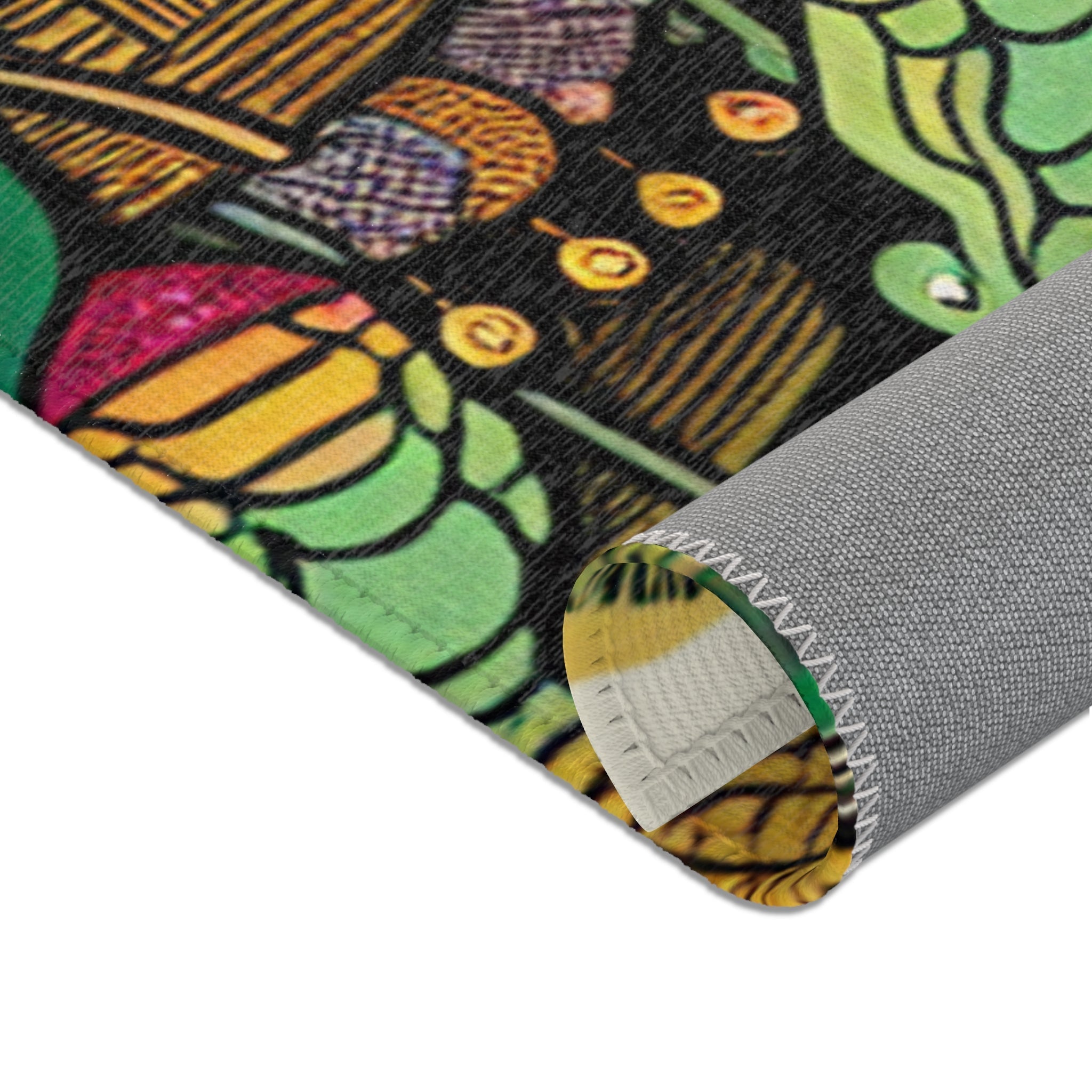 Traditional Japanese Ukiyo-e Captivating Area Rug