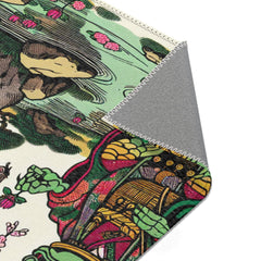 Traditional Japanese Ukiyo-e Captivating Area Rug