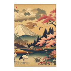 Traditional Japanese Ukiyo-e Exquisite Area Rug 24’’ × 36’’