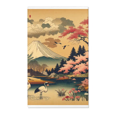 Traditional Japanese Ukiyo-e Exquisite Area Rug 36’’ × 60’’
